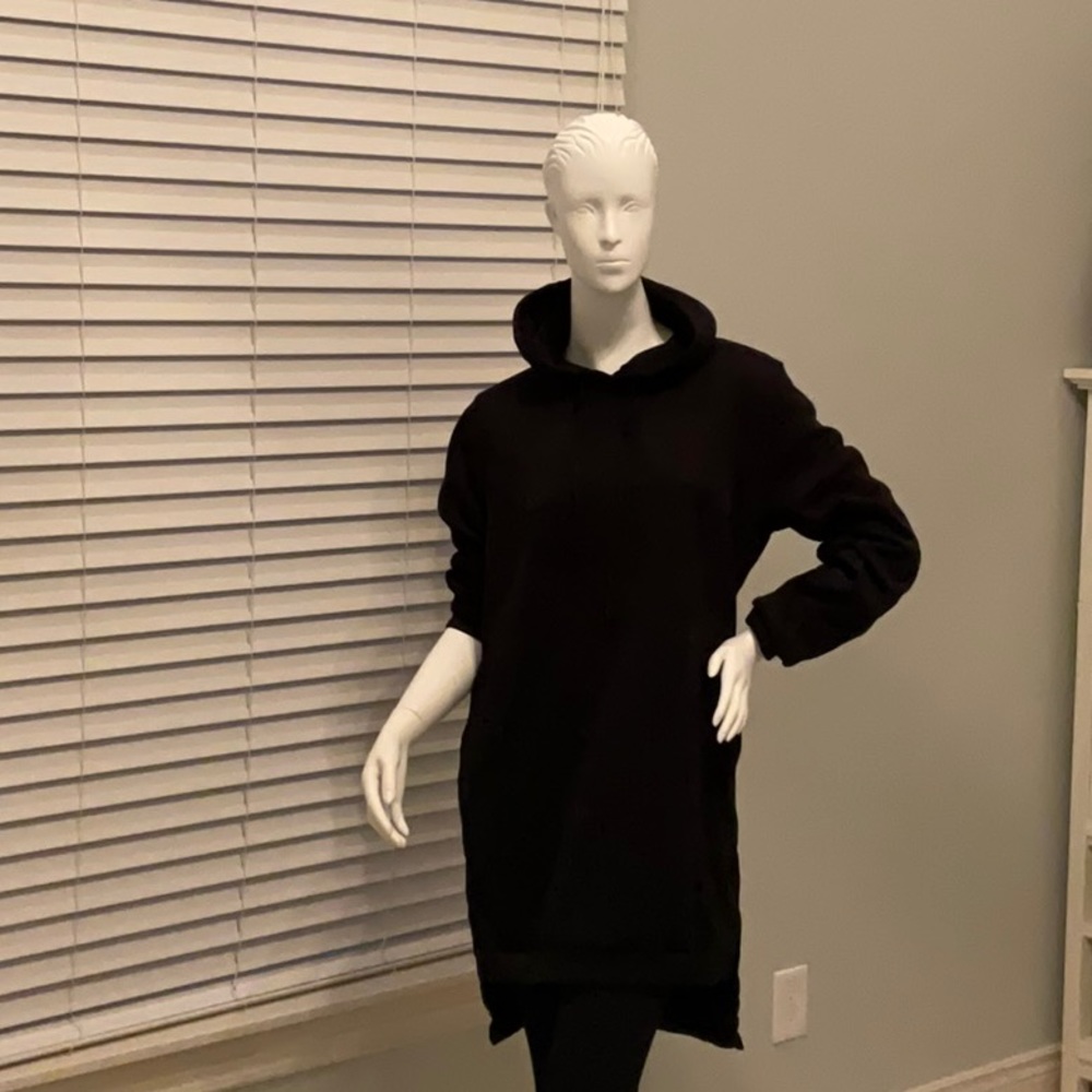 Tunic sweatshirt